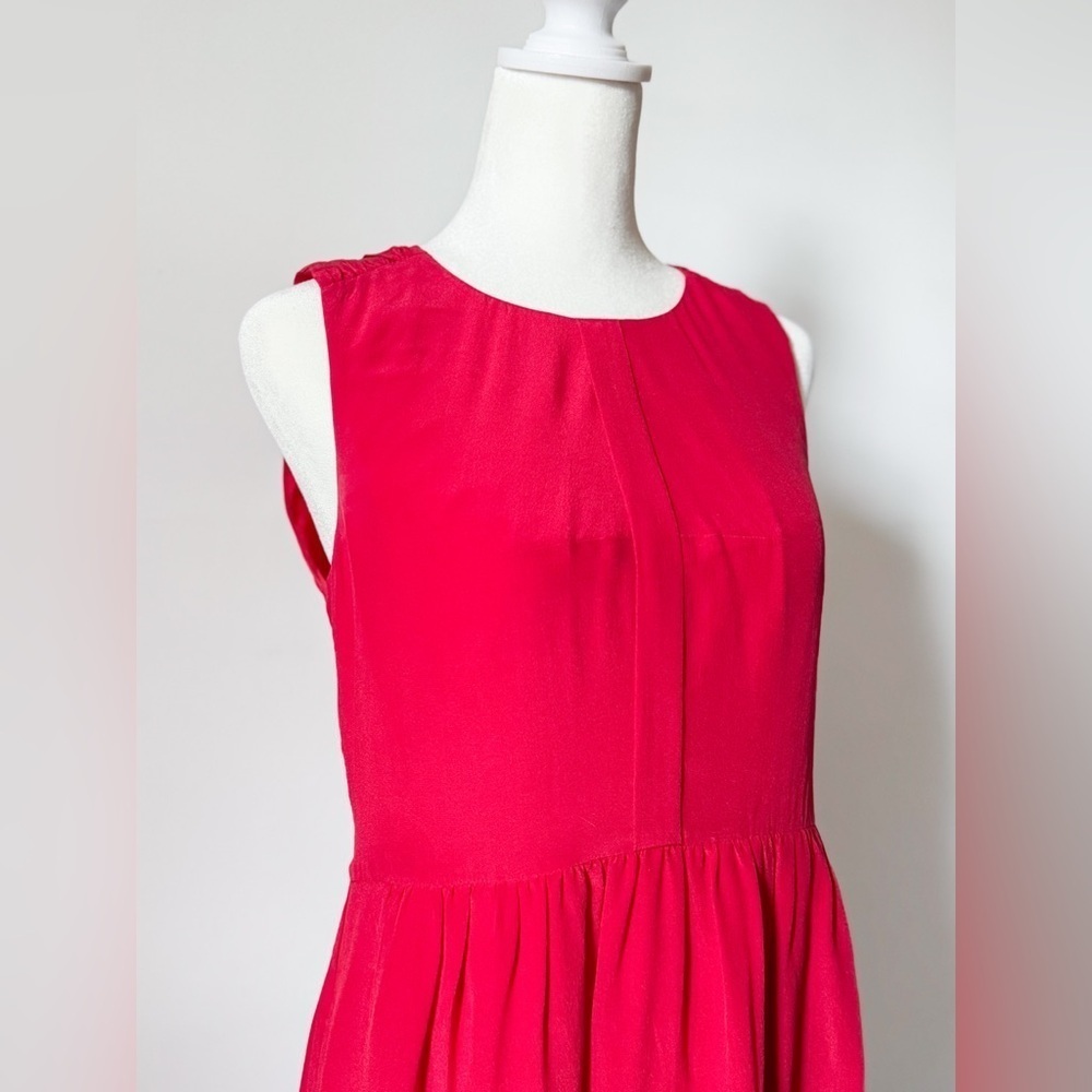 Madewell Red Mini Babydoll Dress - Picture 2 of 5